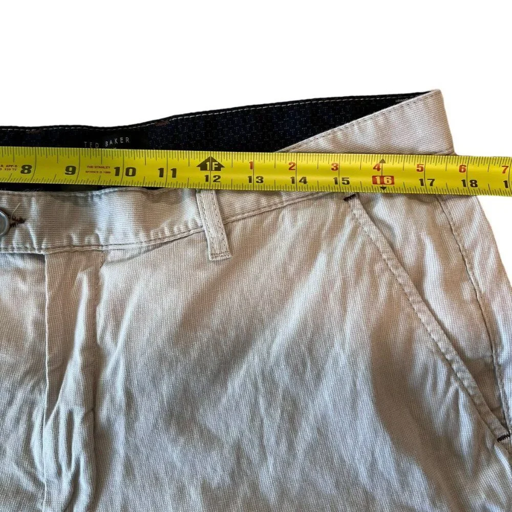 Ted Baker London Chino Shorts Mens 36R Beige 9